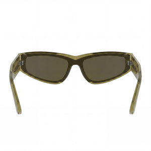 Calvin Klein Ck24534s Rectangle Sunglasses Unisex — interior view, Non-Polarized lens detail