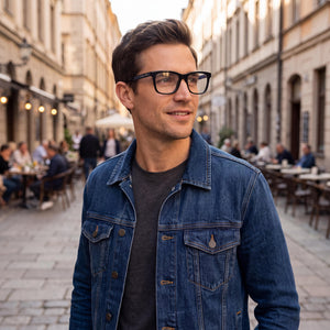 Calvin Klein Ck24542 Black Eyeglasses Men — lifestyle wear, reading and close-up activities