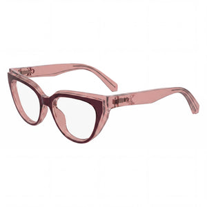 Calvin Klein CKJ 24628 605 Transparent Cat Eye Eyeglasses for Women, Acetate frame
