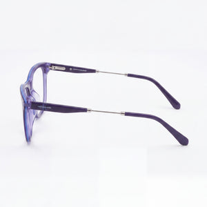 Calvin Klein CKJ18706 Rectangle Eyeglasses for Women — front view, Propionate