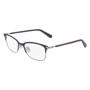 Calvin Klein CKJ19312 Violet Rectangle Eyeglasses for Women, Metal frame