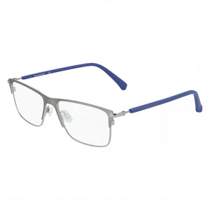 Calvin Klein CKJ21400 Blue Rectangle Eyeglasses for Men, Metal frame