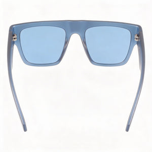 Calvin Klein CKJ22636S Rectangle Sunglasses for Women — interior view, Non-Polarized lens detail