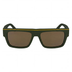 Calvin Klein Ckj24603s Rectangle Sunglasses for Men — front view, Plant Based Resin frame