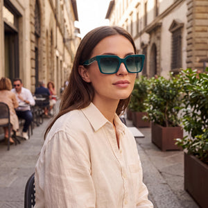 Calvin Klein Ckj25602s Green Sunglasses Unisex — lifestyle wear, outdoor commute and office breaks