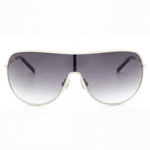 Calvin Klein CKR120S Shield Sunglasses for Men — front view, Metal frame