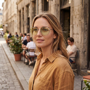 Calvin Klein standard Silver Sunglasses Women — outdoor wear, Silver Non-Polarized lens