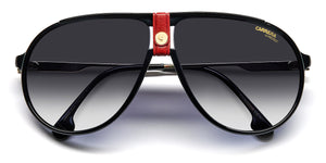 Carrera Men's Aviator Red/Grey Shaded Sunglasses | Wixez