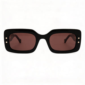 Carolina Herrera Rectangle Sunglasses for Women — front view, Plastic frame