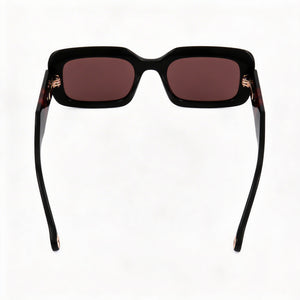 Carolina Herrera Rectangle Sunglasses for Women — interior view, Non-Polarized lens detail