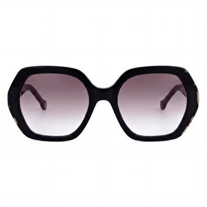 Carolina Herrera Butterfly Geometric Sunglasses for Women — front view, Plastic frame