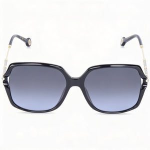 Carolina Herrera Casual Square Sunglasses for Women — front view, Plastic frame