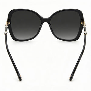 Carolina Herrera Ch 0025/S Rectangle Sunglasses for Women — interior view, Non-Polarized lens detail