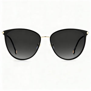 Carolina Herrera CH 0029/S Butterfly Sunglasses for Women — front view, Alloy Steel frame