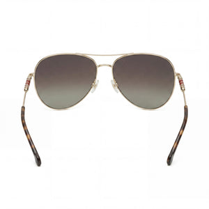Carolina Herrera Ch 0034/S Aviator Sunglasses for Women — interior view, Non-Polarized lens detail