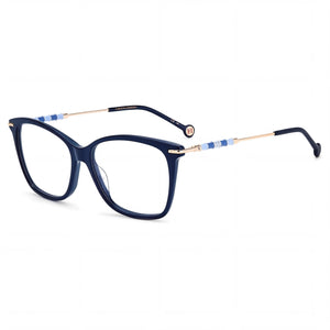 Carolina Herrera CH 0042 PJP Gold Rectangle Eyeglasses for Women, Plastic frame
