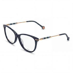Carolina Herrera CH 0043 Blue Rectangle Eyeglasses for Women, Plastic frame
