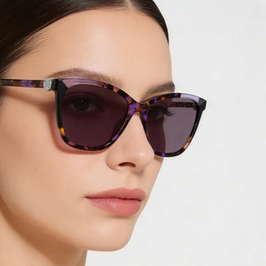 Carolina Herrera Ch 0052/S Butterfly Sunglasses for Women — interior view, Non-Polarized lens detail
