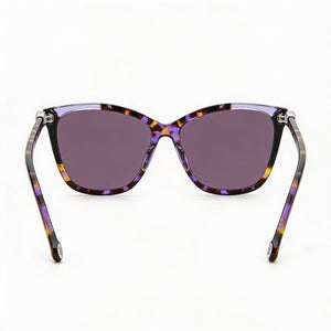 Carolina Herrera Ch 0052/S Butterfly Sunglasses Women — side view, Non-Polarized Violet lens