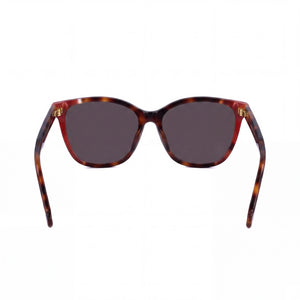 Carolina Herrera CH 0061/S Rectangle Sunglasses for Women — interior view, Non-Polarized lens detail
