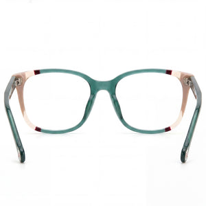 Carolina Herrera Ch 0065 Rectangle Eyeglasses for Women — interior view, Polycarbonate lenses