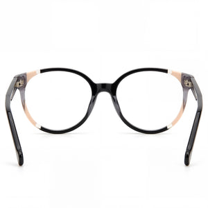 Carolina Herrera Ch 0067 Round Eyeglasses for Women — front view, Acetate