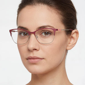 Carolina Herrera Ch 0074 Red Eyeglasses Women — lifestyle wear, museum and gallery visits
