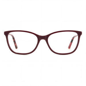 Carolina Herrera Classic Rectangle Eyeglasses for Men — front view, Plastic