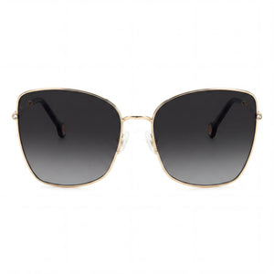 Carolina Herrera Cat Eye Sunglasses Unisex — front view, Metal frame