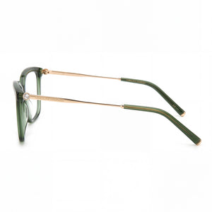Carolina Herrera Rectangle Eyeglasses for Women — front view, Acetate