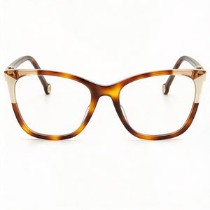 Carolina Herrera Rectangle Eyeglasses for Women — front view, Acetate