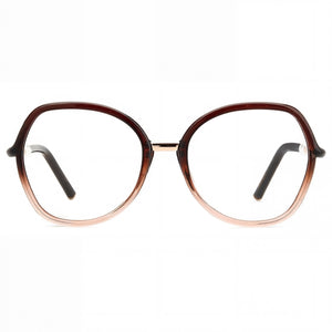 Carolina Herrera Her 0080 Round Eyeglasses for Women — front view, Polyamide
