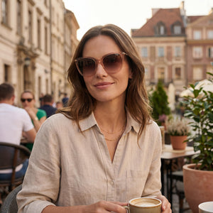 Carolina Herrera Her 0091/S Havana Sunglasses Women — outdoor wear, Brown Gradient Non-Polarized lens
