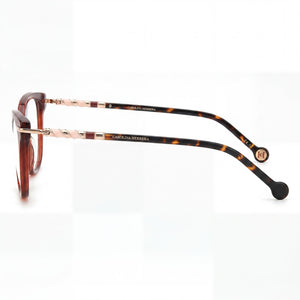 Carolina Herrera Her 0096 Rectangle Eyeglasses Unisex — front view, Acetate
