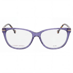 Carolina Herrera Her 0096 Rectangle Eyeglasses for Women — front view, Acetate