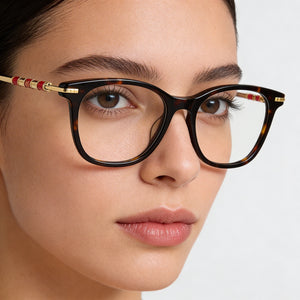 Carolina Herrera Her 0103 Havana Eyeglasses Women — lifestyle wear, reading and close-up work