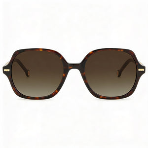 Carolina Herrera HER 0106/S Square Sunglasses for Women — front view, Acetate frame
