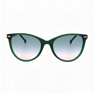 Carolina Herrera Her 0107/S Rectangle Sunglasses for Women — front view, Acetate frame