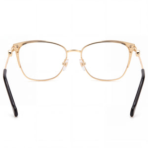 Carolina Herrera Her 0116 Cat Eye Eyeglasses for Women — front view, Alloy Steel