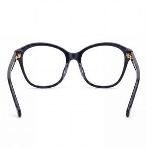 Carolina Herrera Her 0122 Square Eyeglasses Women — side view, Havana Plastic temples