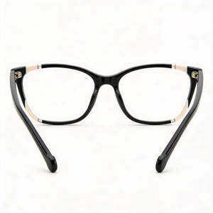 Carolina Herrera Her 0124 Rectangle Eyeglasses for Women — front view, Acetate