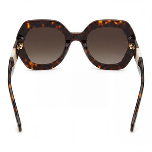 Carolina Herrera HER 0126/S Round Sunglasses for Women — interior view, Polycarbonate lens detail