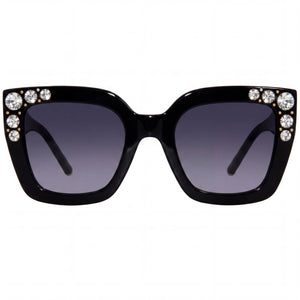 Carolina Herrera Her 0130/S Cat Eye Sunglasses for Women — front view, Plastic frame