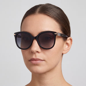 Carolina Herrera Her 0134/S Black Sunglasses Women — lifestyle wear, terrace lunches and slow afternoons