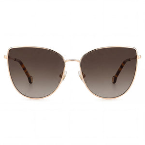 Carolina Herrera Her 0138/s Cat Eye Sunglasses for Women — front view, Plastic frame