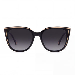 Carolina Herrera HER 0144/S Square Sunglasses for Women — front view, Acetate frame