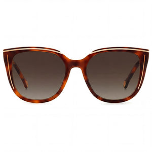 Carolina Herrera HER 0144/S Cat Eye Sunglasses for Women — front view, Acetate frame
