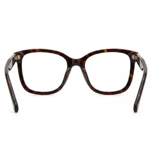 Carolina Herrera Her 0146 Rectangle Eyeglasses Women — side view, Multicolored Plastic temples