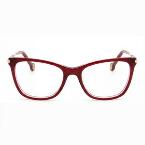 Carolina Herrera Her 0151 Square Eyeglasses for Women — front view, Acetate