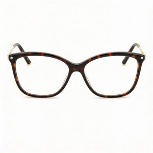 Carolina Herrera Her 0154 Rectangle Eyeglasses for Women — front view, Plastic